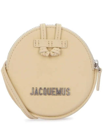 Le Pitchou Circle Neck Coin Purse Beige - JACQUEMUS - BALAAN 1