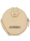 Le Pitchou Circle Neck Coin Purse Beige - JACQUEMUS - BALAAN 1