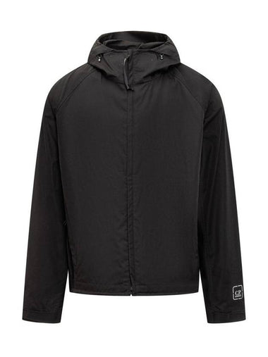 Metropolis Series HyST Hooded Jacket Black - CP COMPANY - BALAAN 1