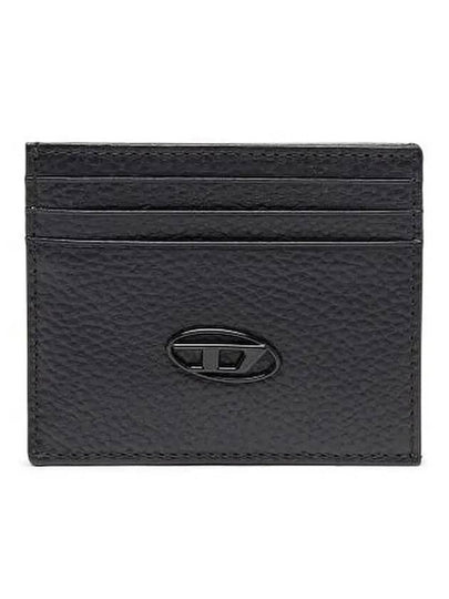 Johnny D Logo Card Wallet Black - DIESEL - BALAAN 2