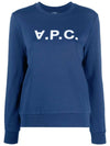 VPC Logo Sweatshirt Navy - A.P.C. - BALAAN 3