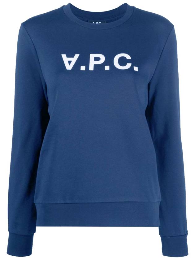 VPC Logo Sweatshirt Navy - A.P.C. - BALAAN 3