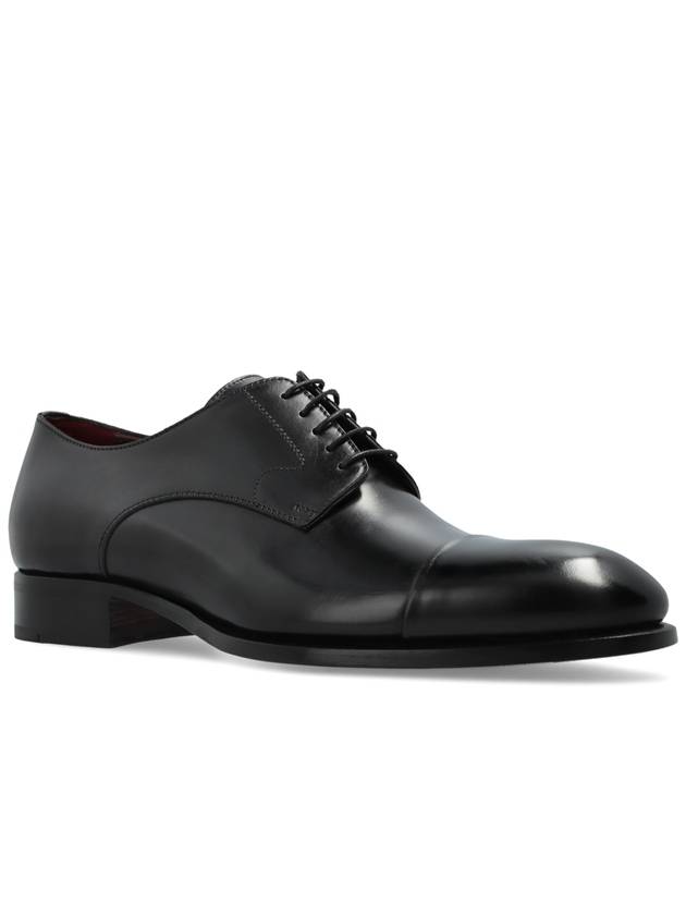 Brioni Leather Shoes, Men's, Black - BRIONI - BALAAN 4