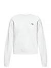 ReGGy Doval D Logo Patch Sweatshirt White - DIESEL - BALAAN 2