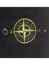 Garment Dyed Hoodie Black - STONE ISLAND - BALAAN 5