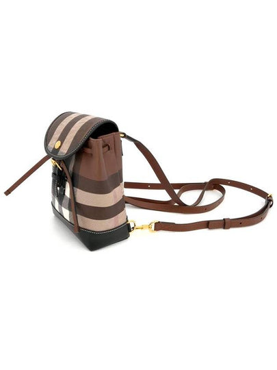 Canvas Check Micro Backpack 80584691 - BURBERRY - BALAAN 2