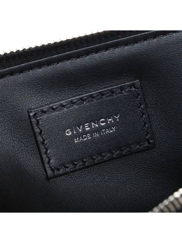 Leather Large Clutch Bag Black - GIVENCHY - BALAAN 11