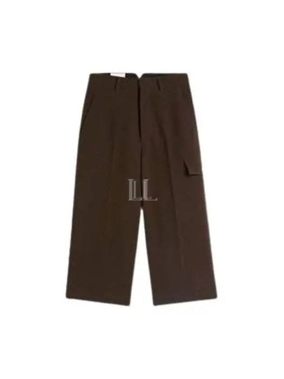 Flap Pocket Bermuda Shorts Brown - AMI - BALAAN 2