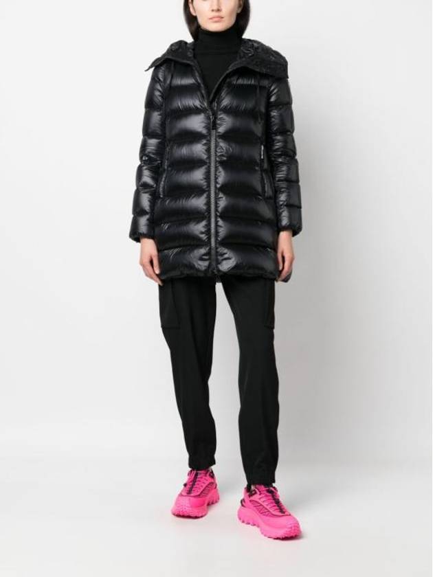 Women's Suyen Long Padding Black - MONCLER - BALAAN 6