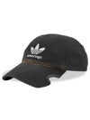 Logo Print Ball Cap Black - BALENCIAGA - BALAAN 2