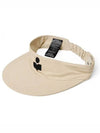 Embroidered Logo Visor Cap Ivory - ISABEL MARANT - BALAAN 2