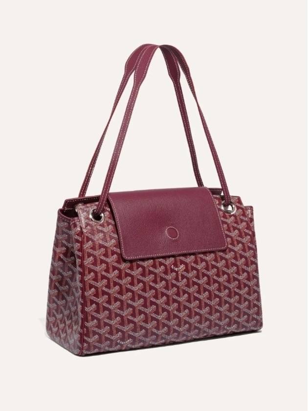 Rouette Flap Shoulder Bag Burgundy - GOYARD - BALAAN 2