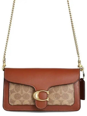 Tabby Signature Ladies CE774 B4NQ4 Shoulder Bag Chain Cross 1051165 - COACH - BALAAN 1