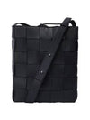 Intrecciato Cassette Cross Bag Black - BOTTEGA VENETA - BALAAN 2