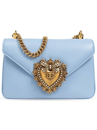 Dolce & Gabbana Shoulder Bag Devotion, Women's, Blue - DOLCE&GABBANA - BALAAN 1