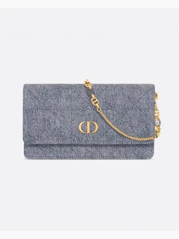 Caro Pouch Cross Bag Blue - DIOR - BALAAN 2