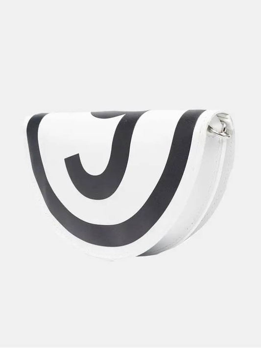 Origami Logo Woc Chain Mini Bag White Black - MAISON MARGIELA - BALAAN 2