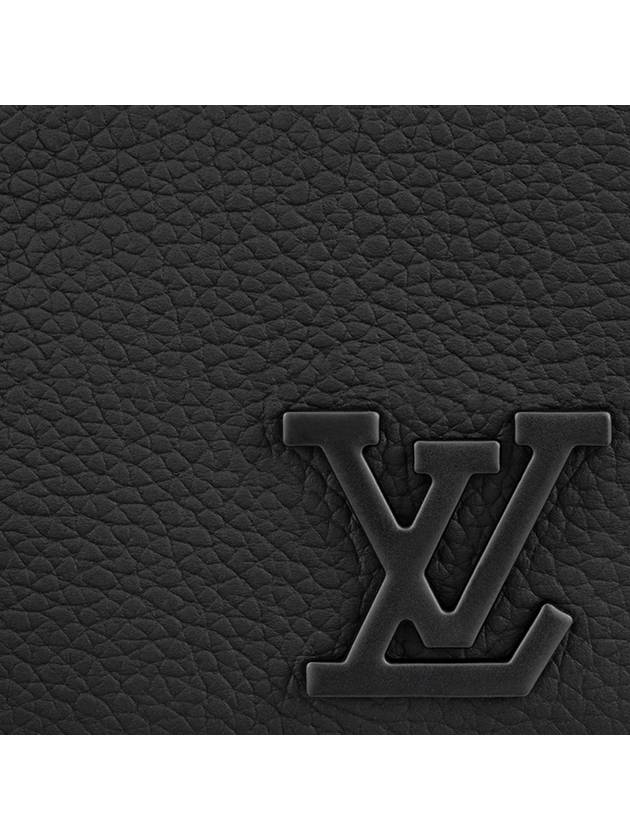 LV Aerogram Key Pouch Black - LOUIS VUITTON - BALAAN 7