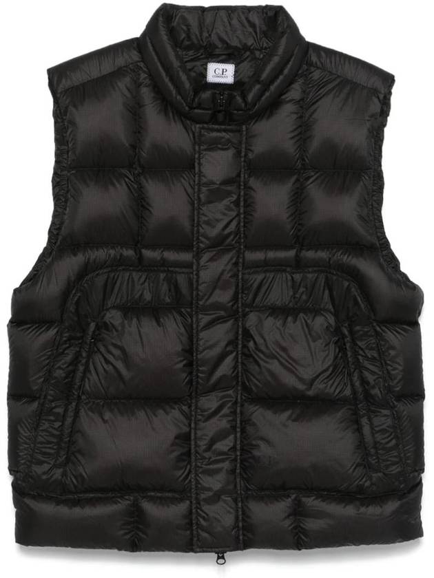 D.D Shell Down Vest Black - CP COMPANY - BALAAN 1