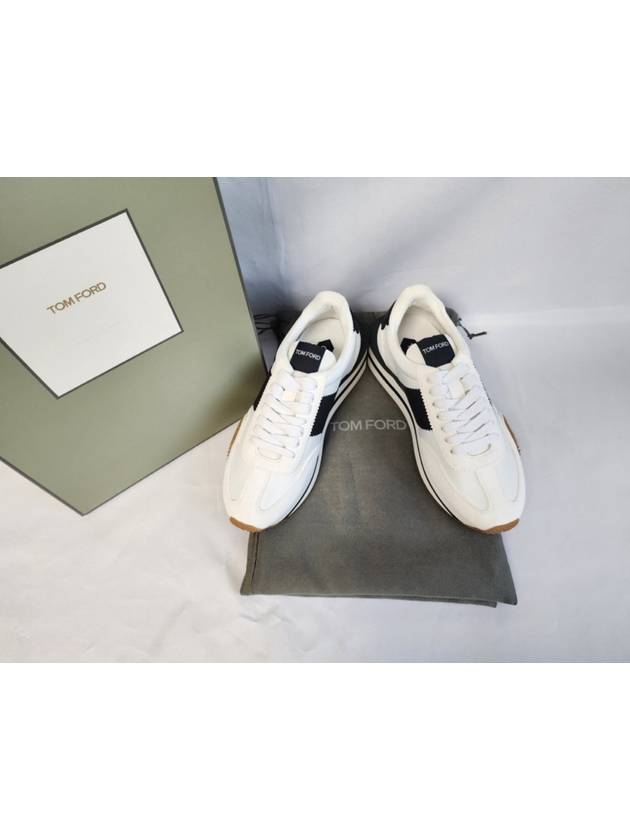 James Low Top Sneakers White - TOM FORD - BALAAN 7