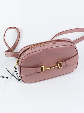 Women's Celine Belt Bag Shiny Lambskin Vintage Pink Belt Bag - CELINE - BALAAN 1