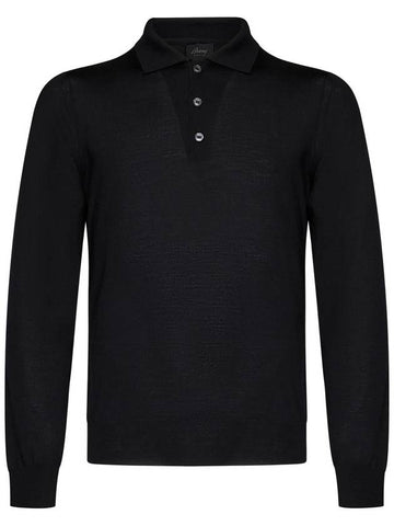 Brioni T-Shirts And Polos Black - BRIONI - BALAAN 1