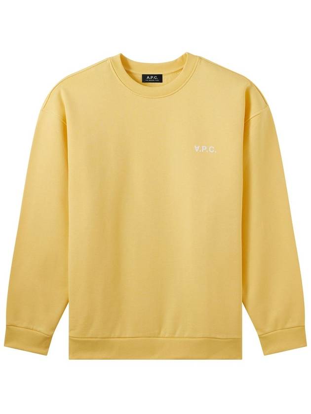 Clint Chest Logo Sweatshirt Yellow - A.P.C. - BALAAN 2