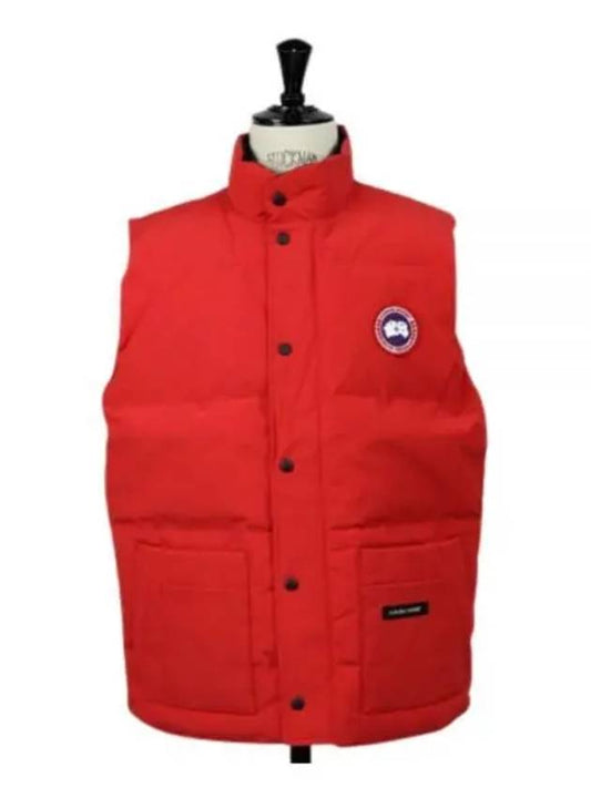 Freestyle Crew Padding Vest Red - CANADA GOOSE - BALAAN 2