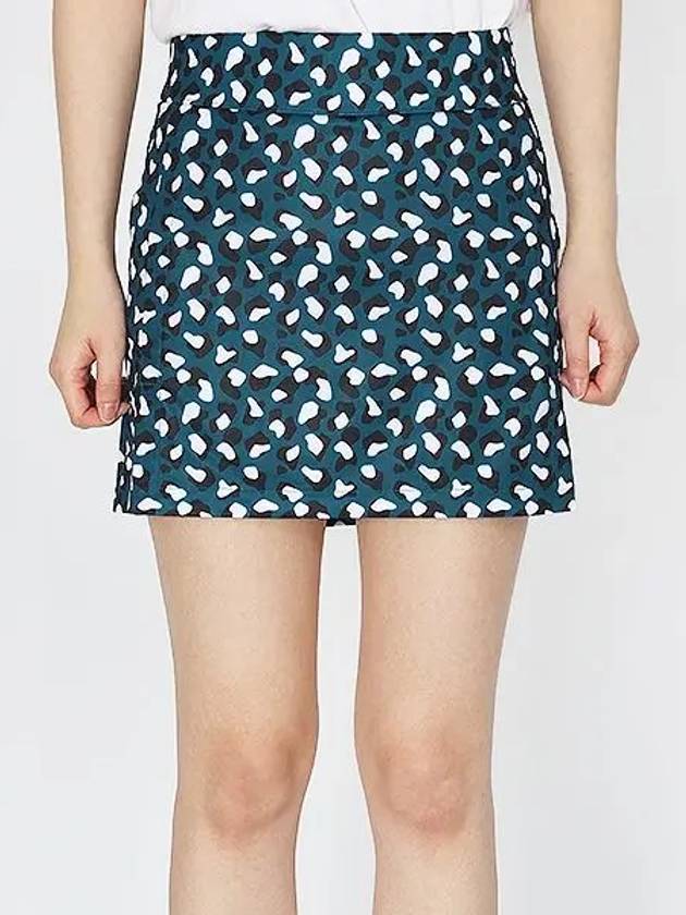 Amelie print skirt blue - J.LINDEBERG - BALAAN 2