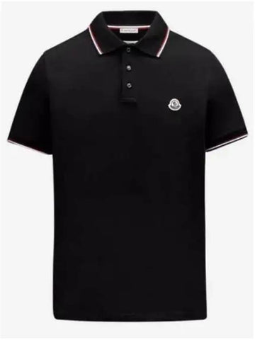 8A70300 84556 999 Logo Patch Polo Shirt 1336282 - MONCLER - BALAAN 1