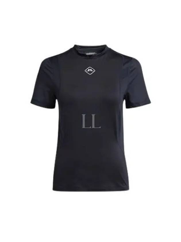 Marsha Logo Short Sleeve T-Shirt Navy - J.LINDEBERG - BALAAN 2