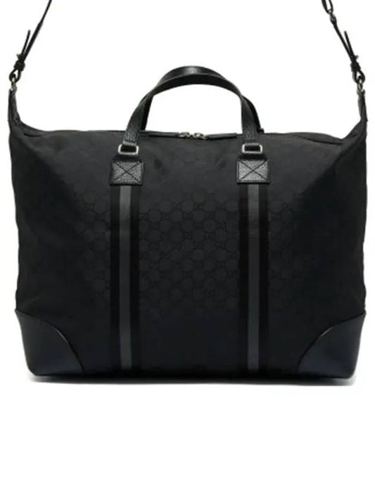 Canvas Travel Boston Large Tote Bag Black - GUCCI - BALAAN 2