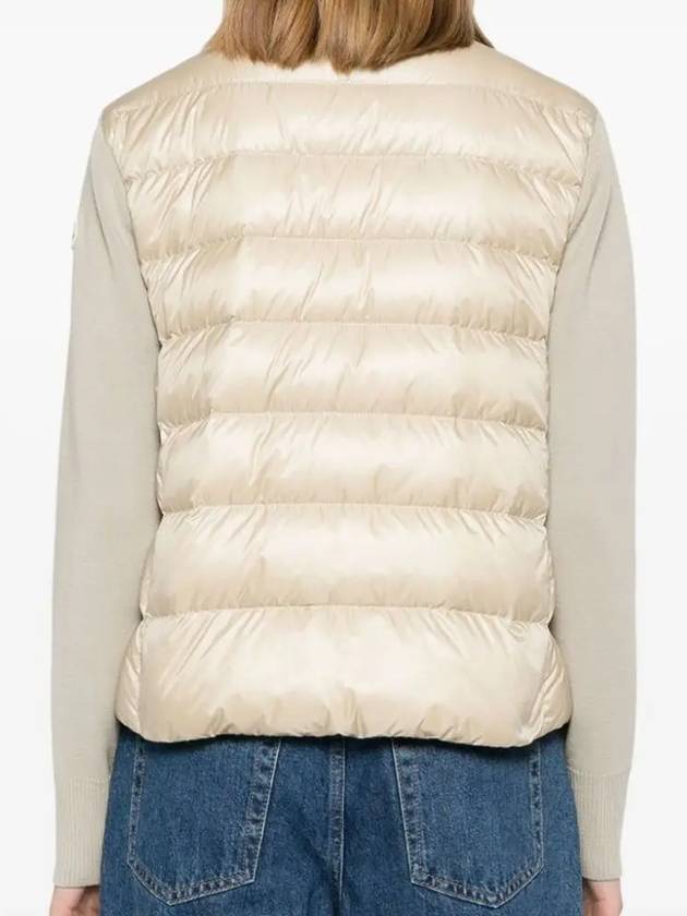 Women s Wool Zip up Padded Cardigan 9B00024 M1131 200 - MONCLER - BALAAN 3