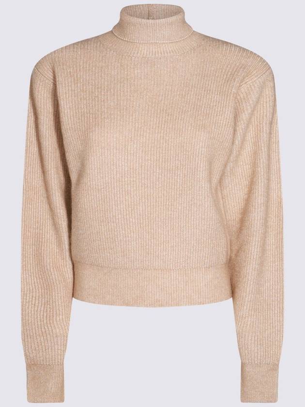 Fabiana Filippi Beige Wool Knitwear - FABIANA FILIPPI - BALAAN 1