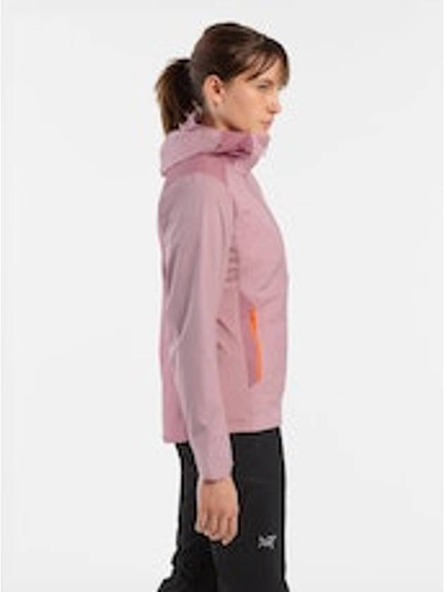 Women's Atom Lightweight Zip-Up Hoodie Pink - ARC'TERYX - BALAAN 5