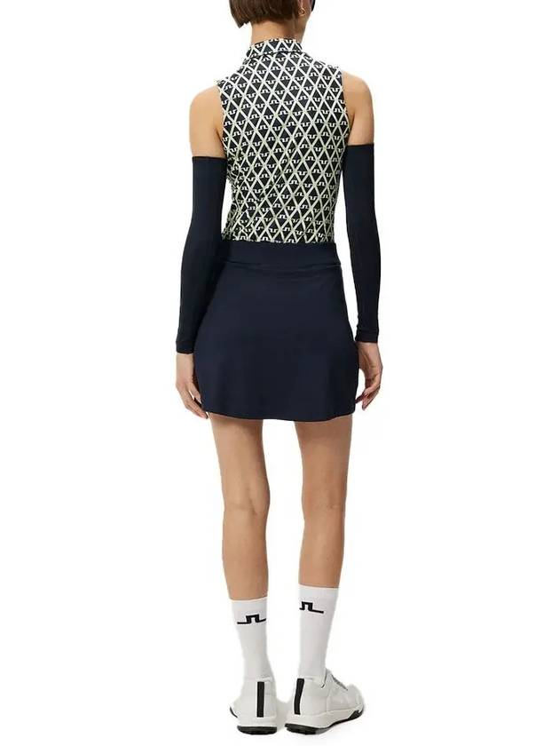 Thea Pleated Mini Skirt Navy - J.LINDEBERG - BALAAN 4