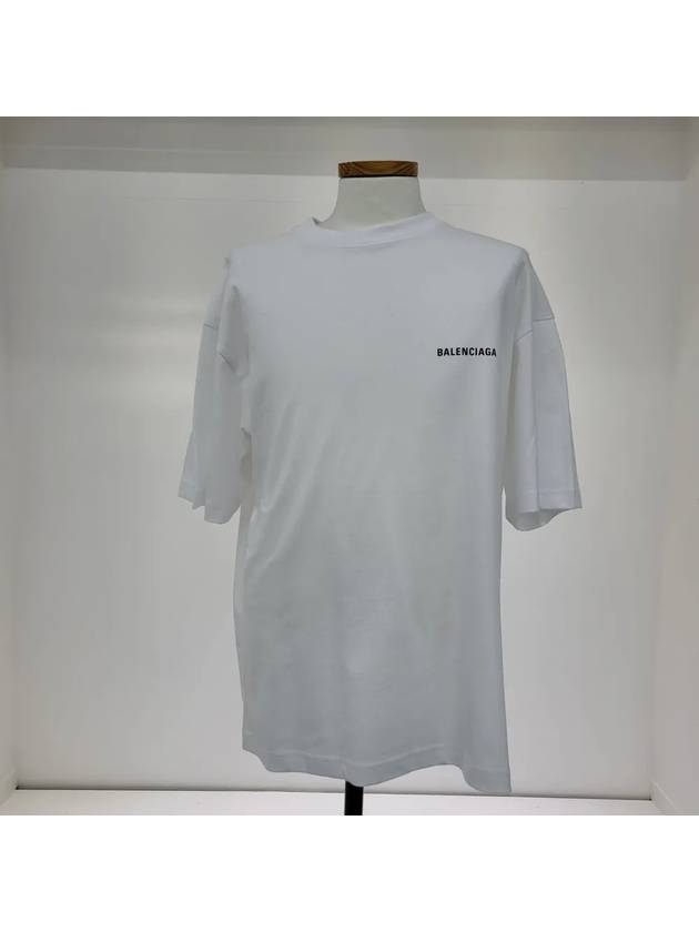 Logo Short Sleeve T-Shirt Black - BALENCIAGA - BALAAN 2