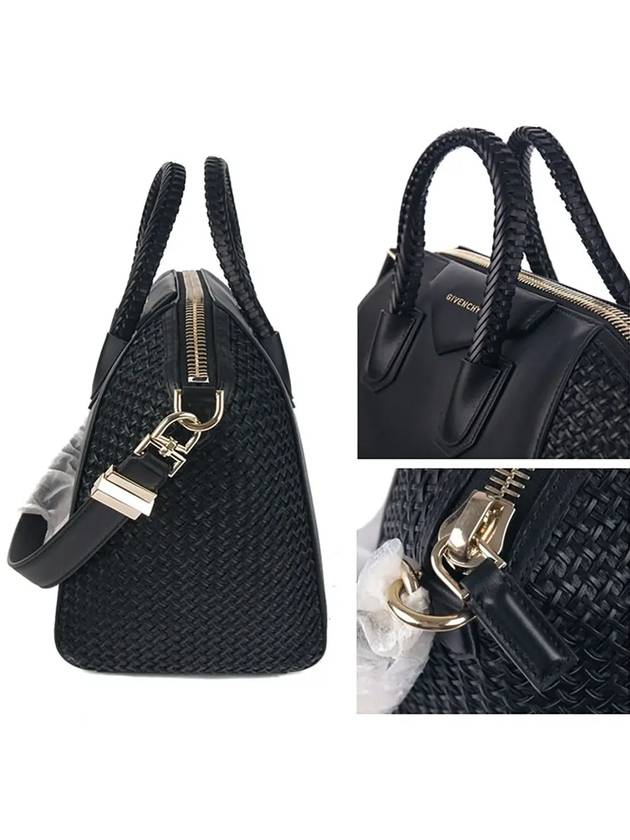 Antigona Medium Leather Tote Bag Black - GIVENCHY - BALAAN 7