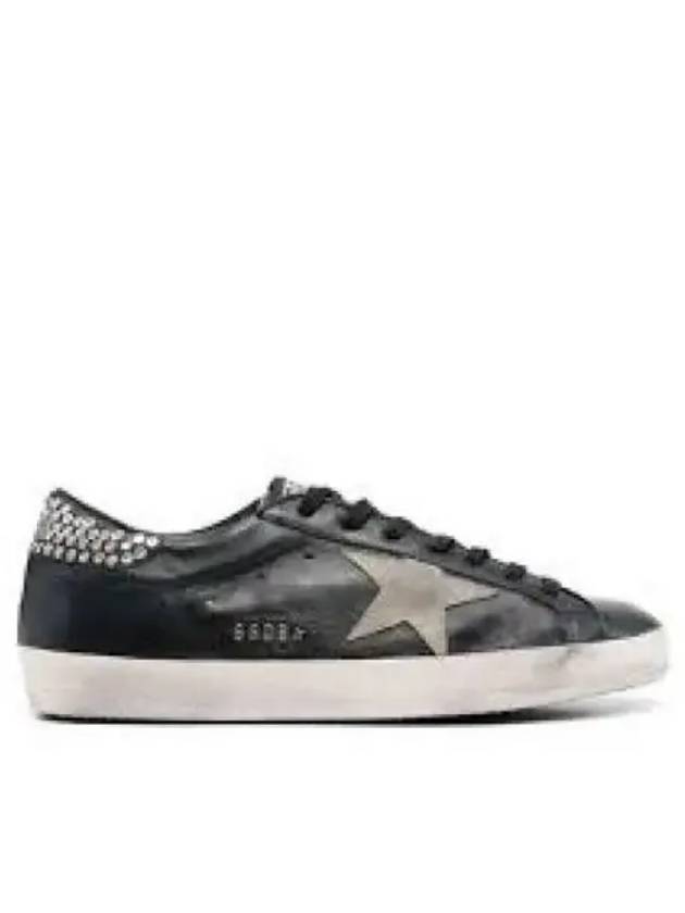 Superstar Metallic Low Top Sneakers Black - GOLDEN GOOSE - BALAAN 2