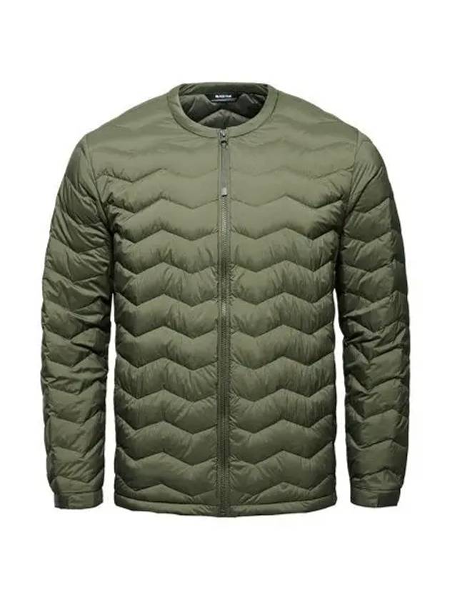 BLACKYAK Men s Basic Quilted Round Neck Down Jacket KH - BLACKBROWN - BALAAN 1