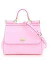 Sicily Medium Tote Bag Pink - DOLCE&GABBANA - BALAAN 1