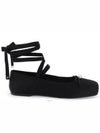 D Joy Ballerina Flat Black - DIOR - BALAAN 3