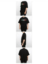 Italia Logo Short Sleeve T-Shirt Black - VETEMENTS - BALAAN 3