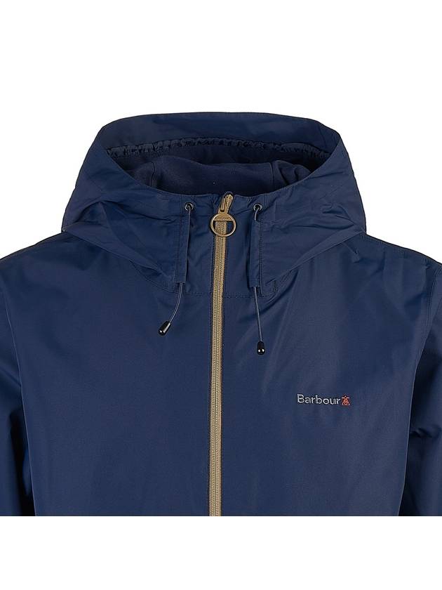 Logo Hiker Hooded Jacket Navy - BARBOUR - BALAAN 5