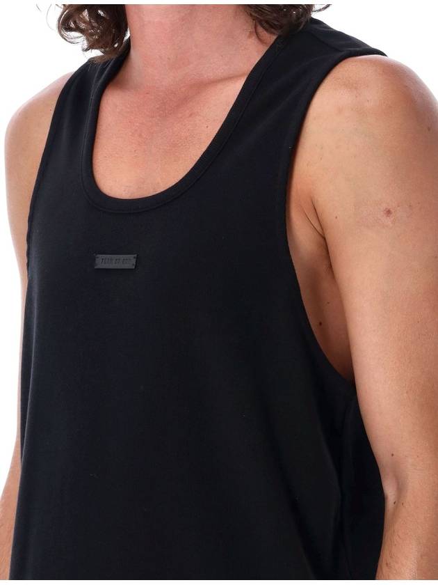 ribbed sleeveless black - FEAR OF GOD - BALAAN 4