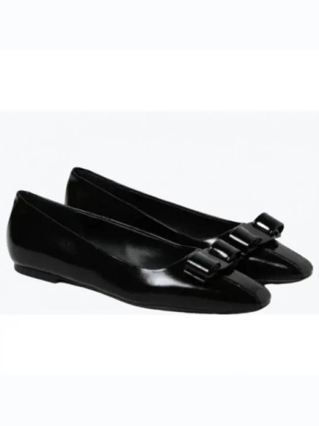 Vara Bow Ballet Flats Black - SALVATORE FERRAGAMO - BALAAN 2