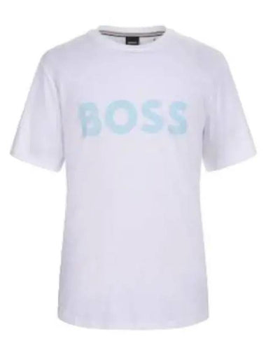 Boss logo graphic regular fit t shirt - HUGO BOSS - BALAAN 1