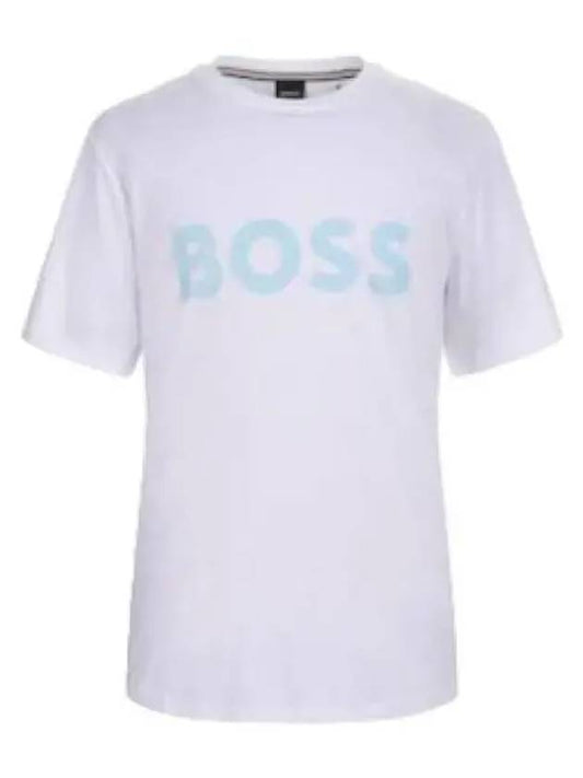 Boss logo graphic regular fit t shirt short sleeve tee - HUGO BOSS - BALAAN 1