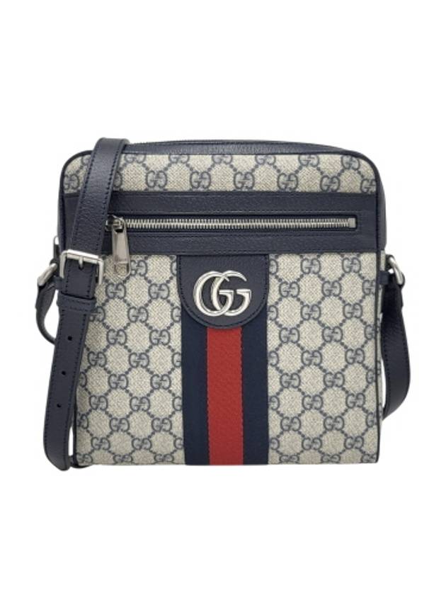 547926 GG Supreme Ophidia Navy Messenger Cross Bag - GUCCI - BALAAN 1