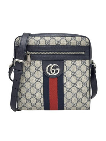 547926 GG Supreme Ophidia Navy Messenger Cross Bag - GUCCI - BALAAN 1